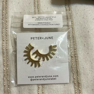Peter and June bat for lashes, stud earrings